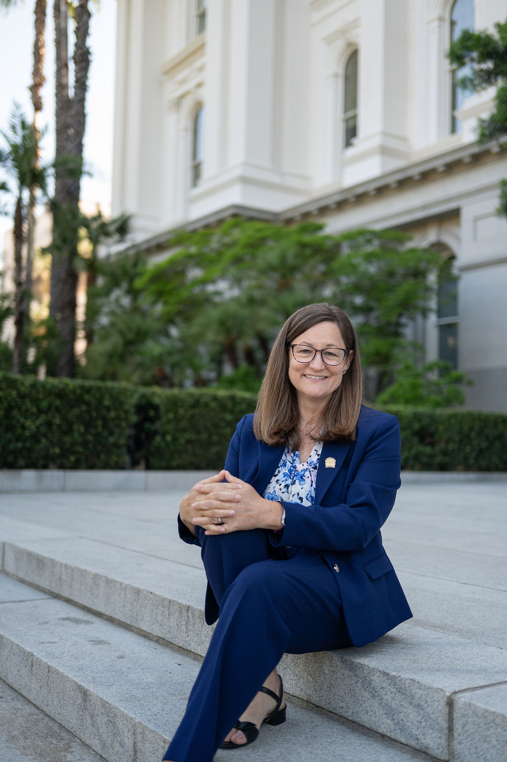 Erin Stumpf at the California State Capitol